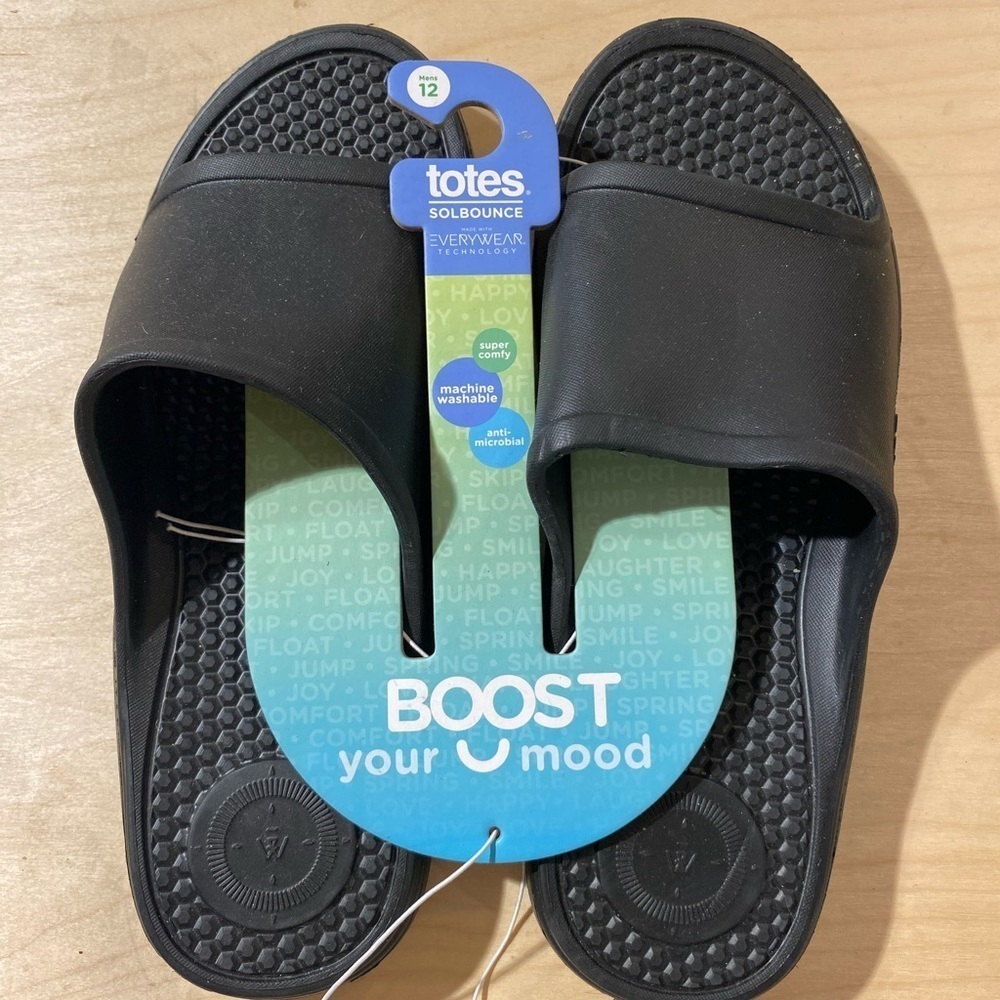 Totes Solbounce Slides Men’s Size 12 (Box4)